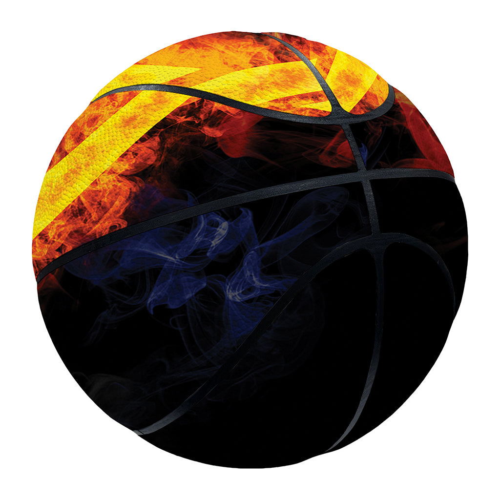 Fire Celtic Knot Print Basketball