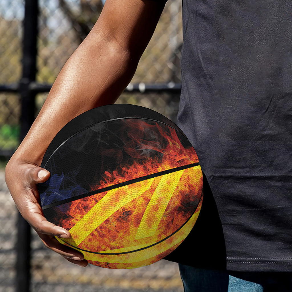 Fire Celtic Knot Print Basketball