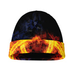 Fire Celtic Knot Print Beanie