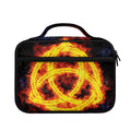 Fire Celtic Knot Print Briefcase Bible Bag