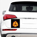Fire Celtic Knot Print Car Sticker