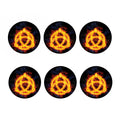 Fire Celtic Knot Print Coaster Set