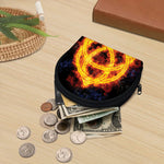 Fire Celtic Knot Print Coin Purse