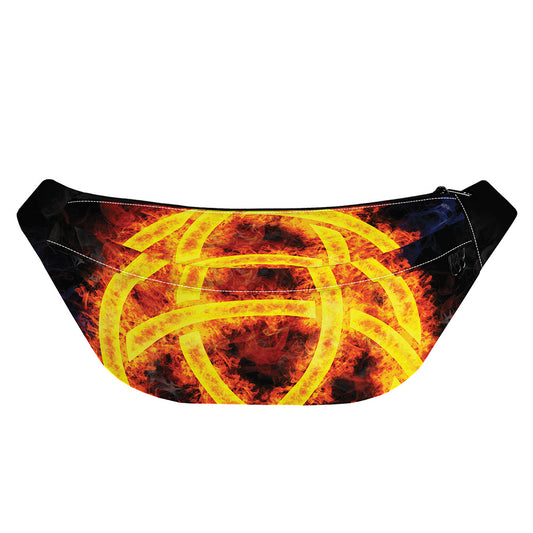 Fire Celtic Knot Print Fanny Pack