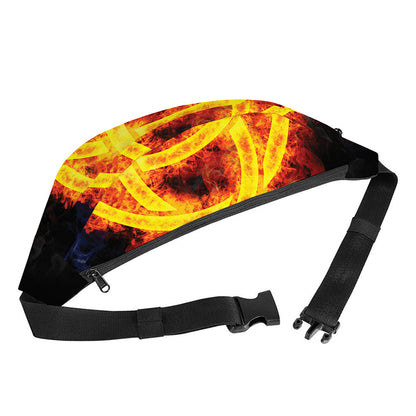 Fire Celtic Knot Print Fanny Pack