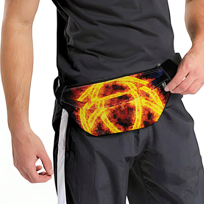 Fire Celtic Knot Print Fanny Pack