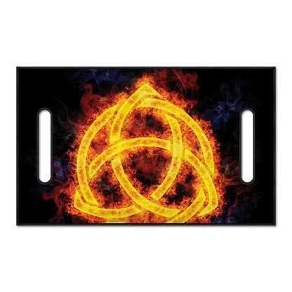 Fire Celtic Knot Print Golf Cart Seat Cover