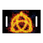 Fire Celtic Knot Print Golf Cart Seat Cover