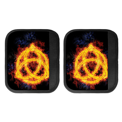 Fire Celtic Knot Print Handle Covers
