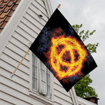 Fire Celtic Knot Print House Flag