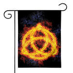 Fire Celtic Knot Print House Flag