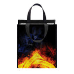 Fire Celtic Knot Print Insulated Lunch Tote