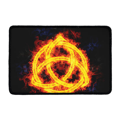 Fire Celtic Knot Print Kitchen Mat