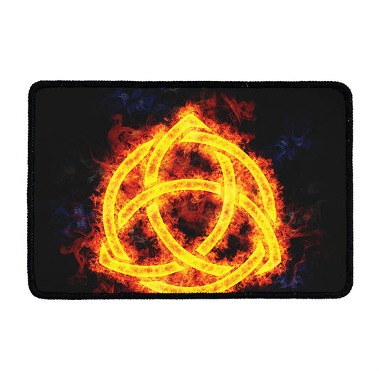 Fire Celtic Knot Print Kitchen Mat