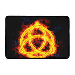 Fire Celtic Knot Print Kitchen Mat