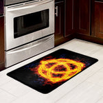 Fire Celtic Knot Print Kitchen Mat