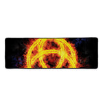Fire Celtic Knot Print Long Kitchen Mat