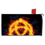 Fire Celtic Knot Print Mailbox Cover