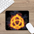 Fire Celtic Knot Print Mouse Pad