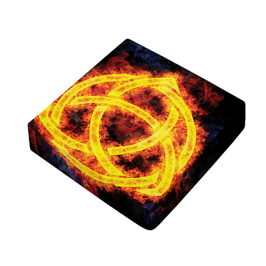 Fire Celtic Knot Print Outdoor Seat Cushion Cover