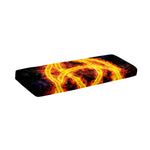 Fire Celtic Knot Print Piano Keyboard Cover