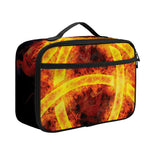 Fire Celtic Knot Print Portable Lunch Bag