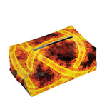 Fire Celtic Knot Print Rectangle Tissue Box Cover