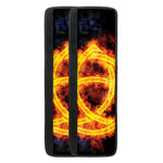 Fire Celtic Knot Print Refrigerator Handle Covers