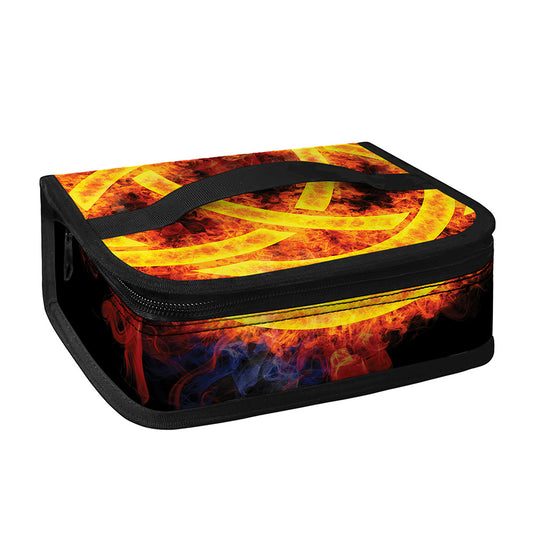 Fire Celtic Knot Print Small Lunch Bag