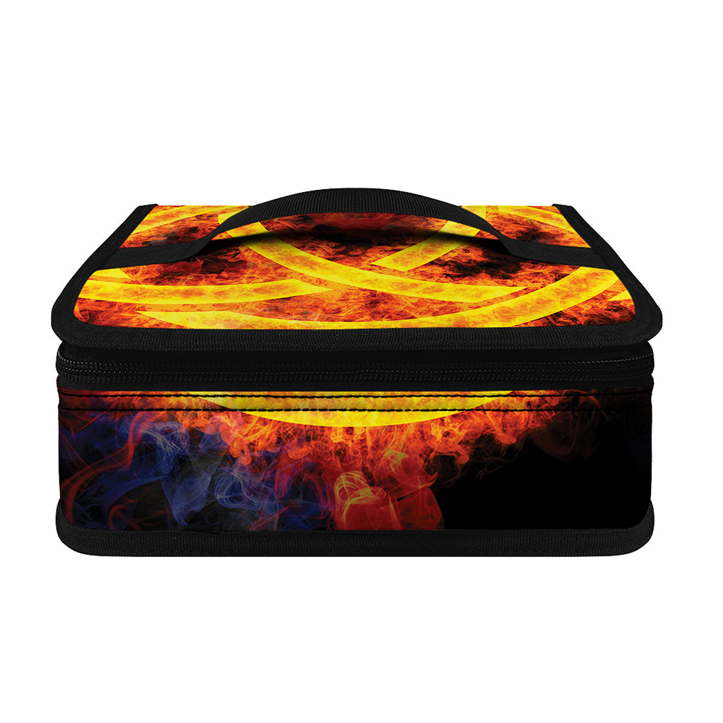 Fire Celtic Knot Print Small Lunch Bag