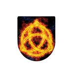 Fire Celtic Knot Print Toilet Lid Cover