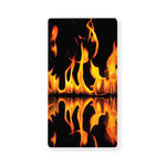 Fire Flame Burning Print Baby Crib Sheet