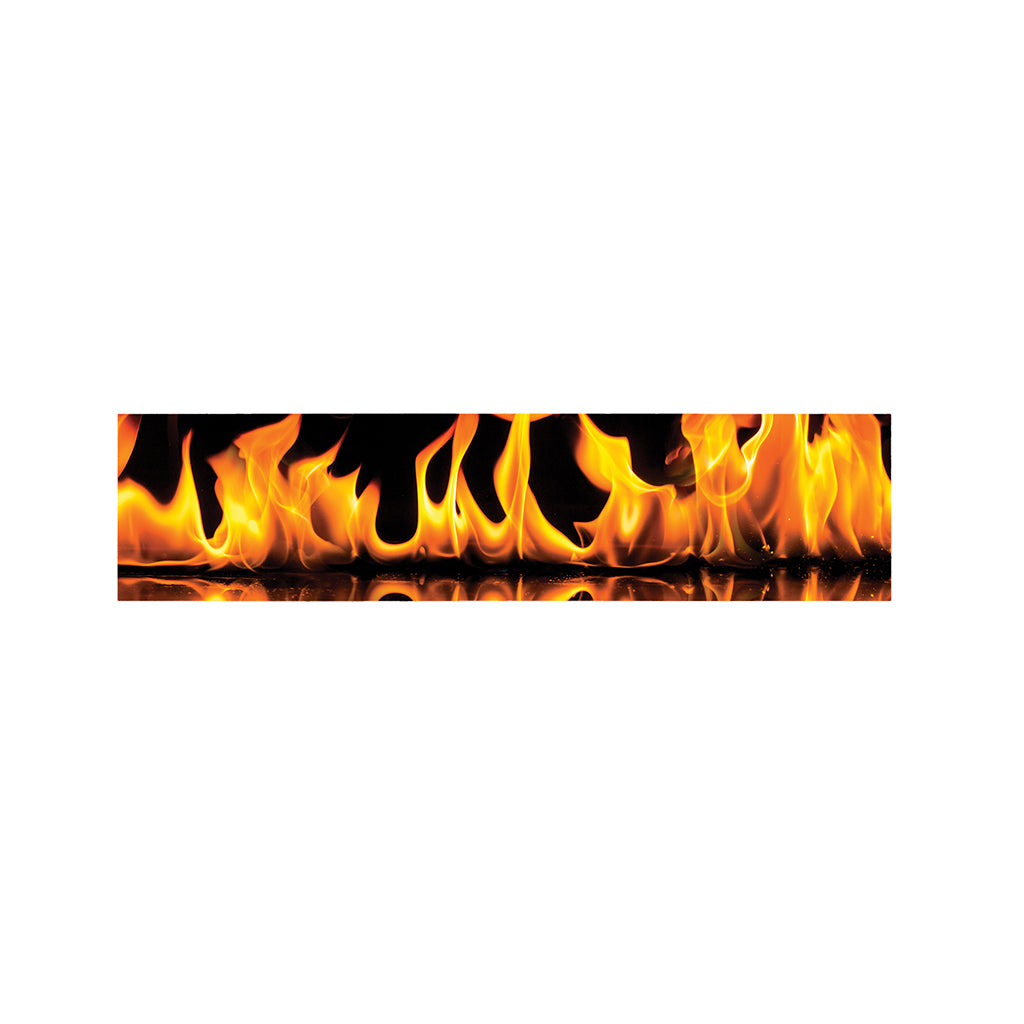 Fire Flame Burning Print Bed Runner