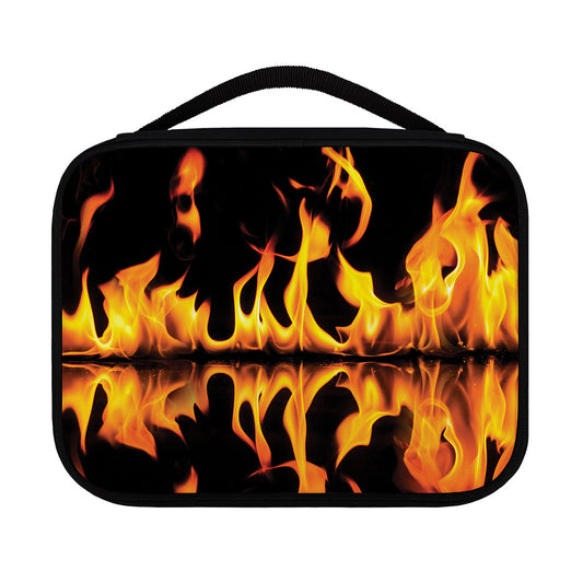 Fire Flame Burning Print Classic Bible Case