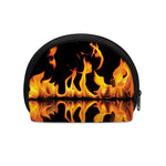 Fire Flame Burning Print Coin Purse