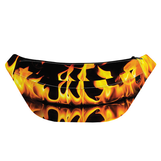 Fire Flame Burning Print Fanny Pack