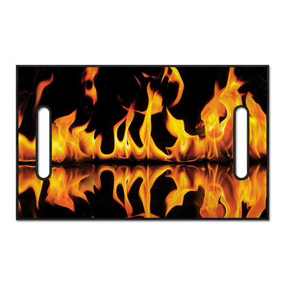 Fire Flame Burning Print Golf Cart Seat Cover