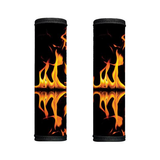 Fire Flame Burning Print Handle Covers