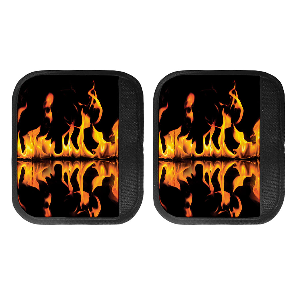 Fire Flame Burning Print Handle Covers