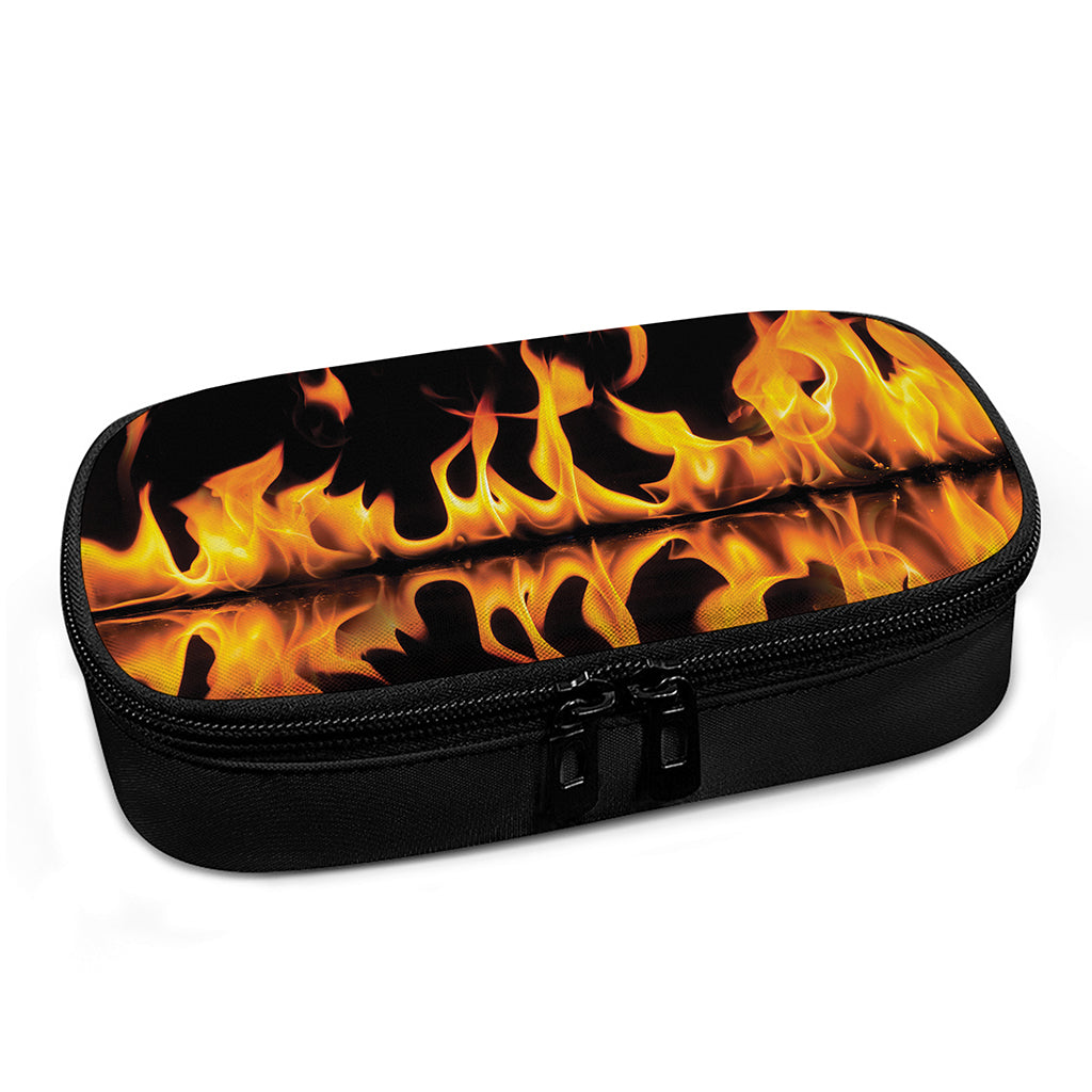 Fire Flame Burning Print Insulin Cooler Travel Case