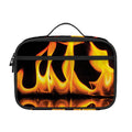 Fire Flame Burning Print Portable Lunch Bag