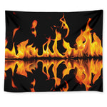 Fire Flame Burning Print Tapestry