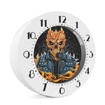 Fire Punk Devil Print Alarm Clock