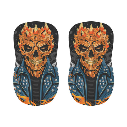 Fire Punk Devil Print Bar Stool Covers