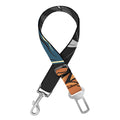 Fire Punk Devil Print Dog Seat Belt