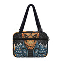 Fire Punk Devil Print Double Strap Bible Bag