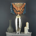 Fire Punk Devil Print Drum Lamp Shade