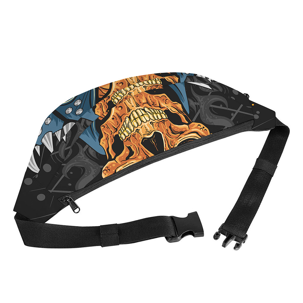 Fire Punk Devil Print Fanny Pack