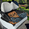 Fire Punk Devil Print Golf Cart Seat Cover