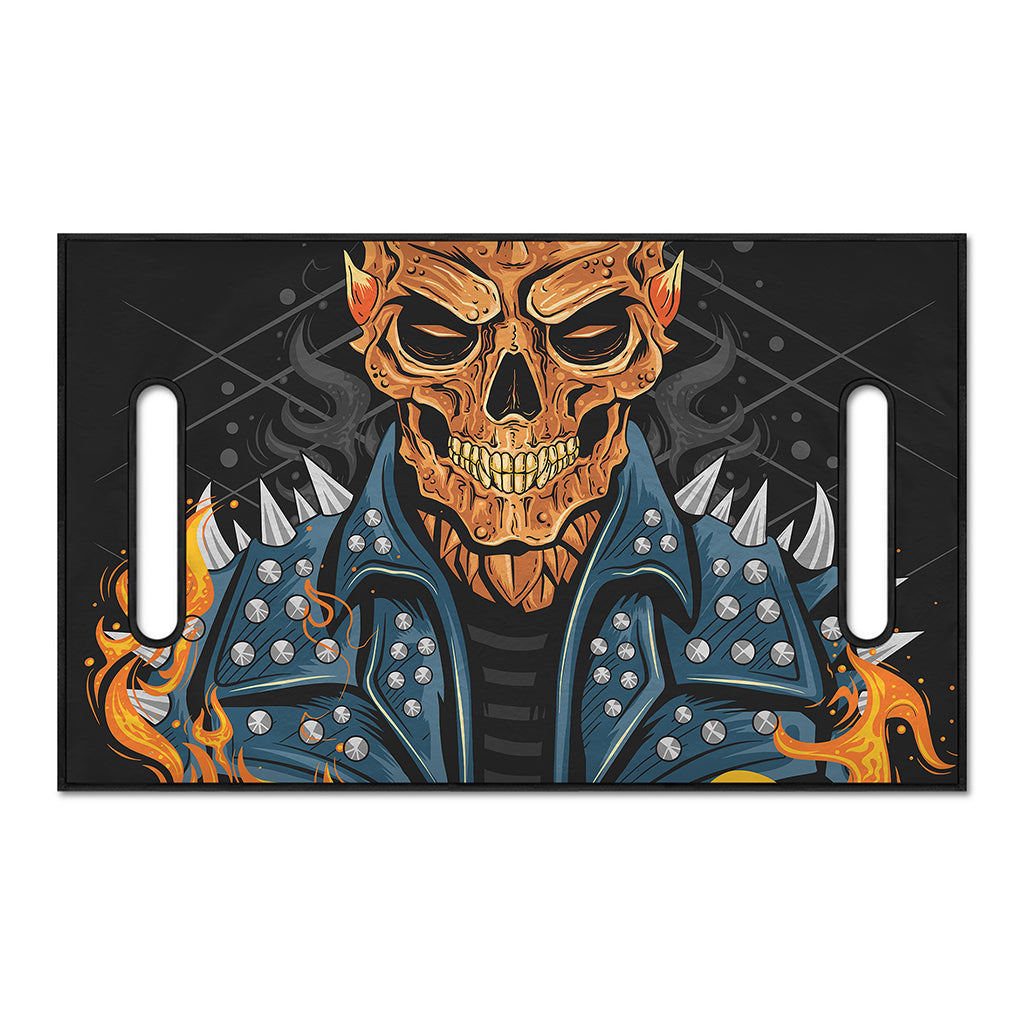 Fire Punk Devil Print Golf Cart Seat Cover